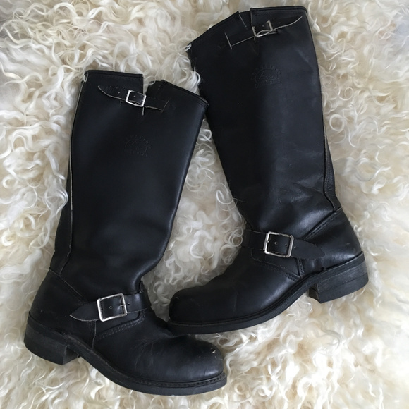 carolina steel toe engineer boots